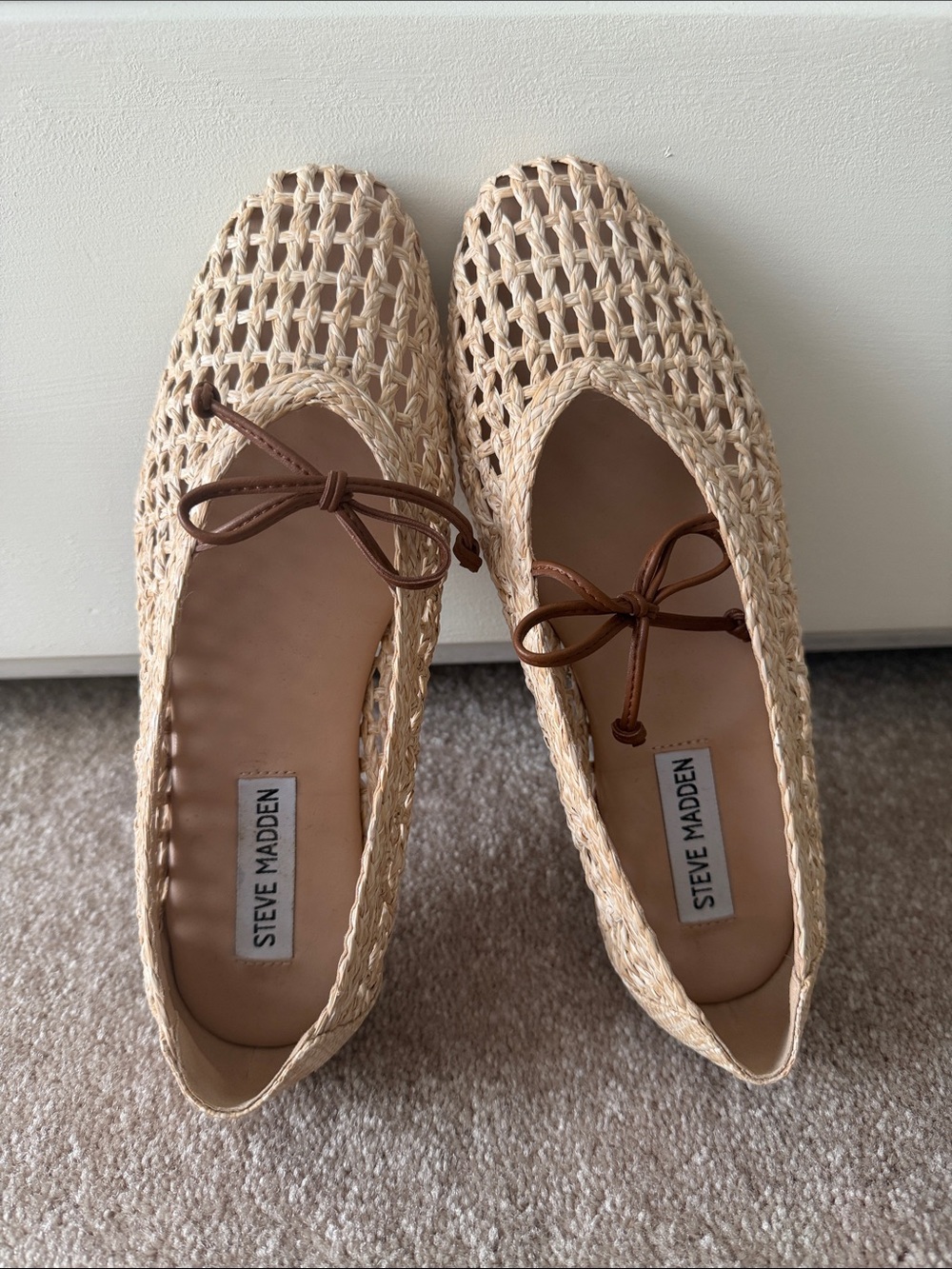 Steve Madden Women's Leelo Woven Flats - Picture 2 of 11